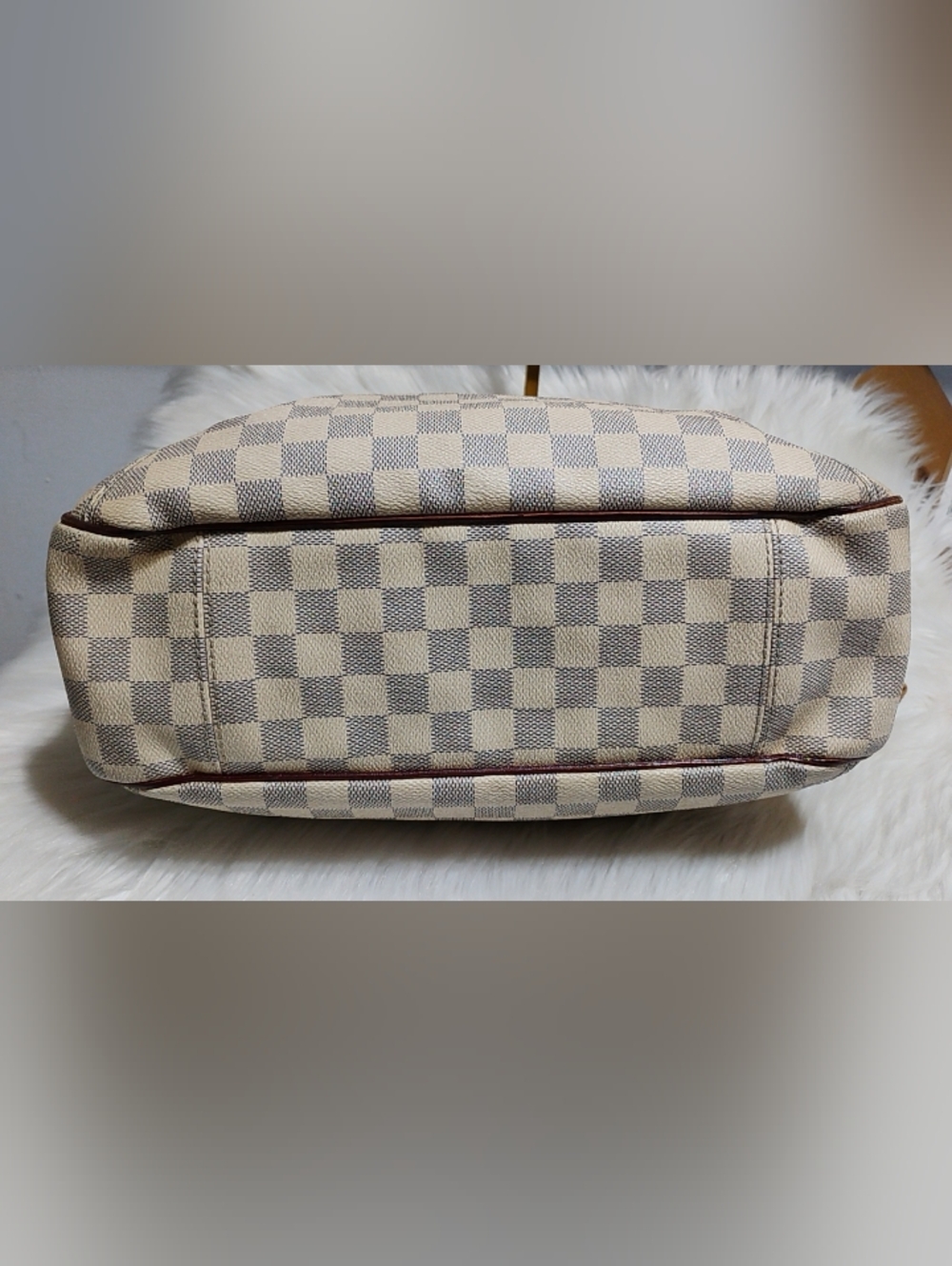 SALE! Louis Vuitton Damier Azur Sophie 2/Way Shoulder Bag W/DB & Strap - Picture 6 of 16